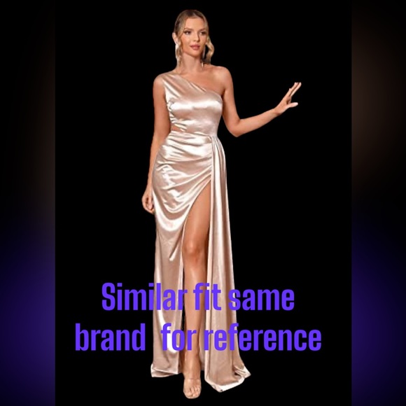 Love And Lemonade Purple One Shoulder Mini Dress W/Train NWT Medium Prom - Picture 3 of 16